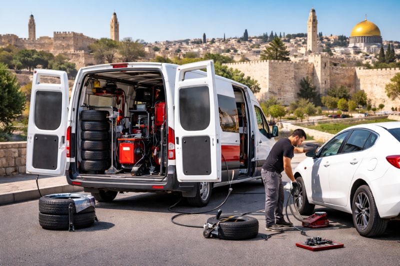 אלי פנצ'ריה ניידת בירושלים