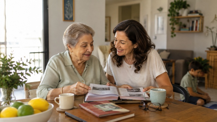 איך לעזור להורה מבוגר להרגיש עסוק, נחוץ ופחות לבד?
